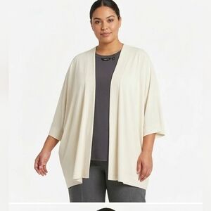 NWOT Iman Open Front Kimono Cardigan (Oversized)